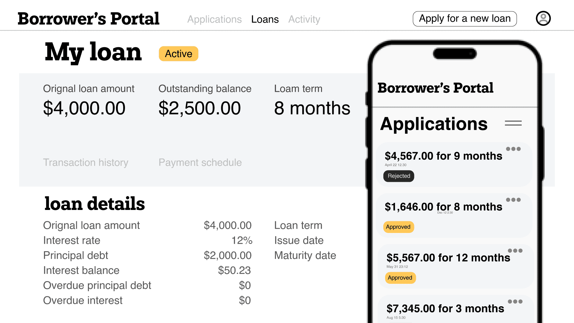 Borrower | Drapcode