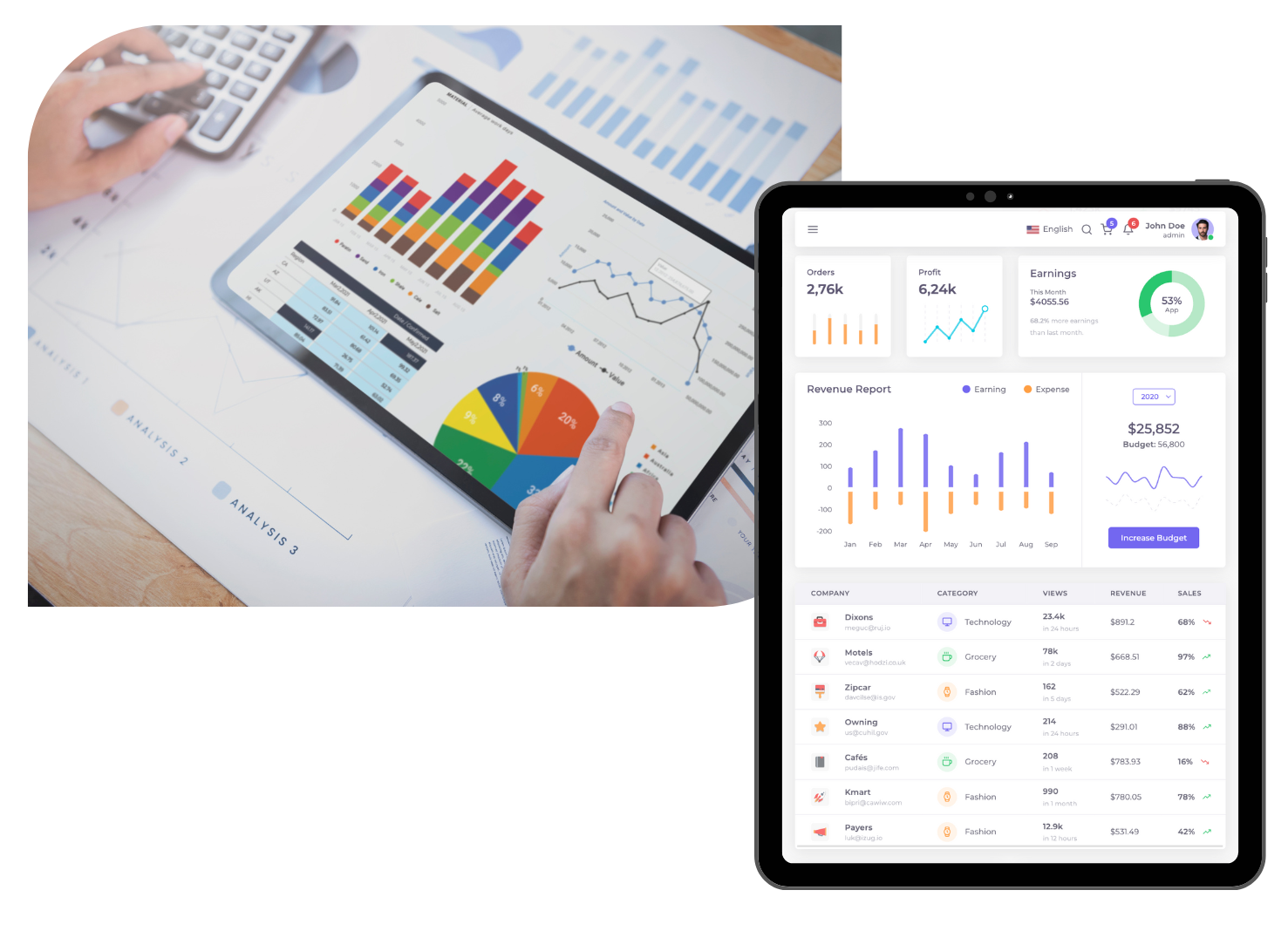 NoCode SaaS Custom Reports